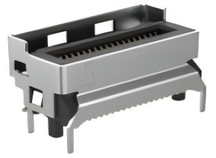 MCIO 4X 38PIN SMT Vertical